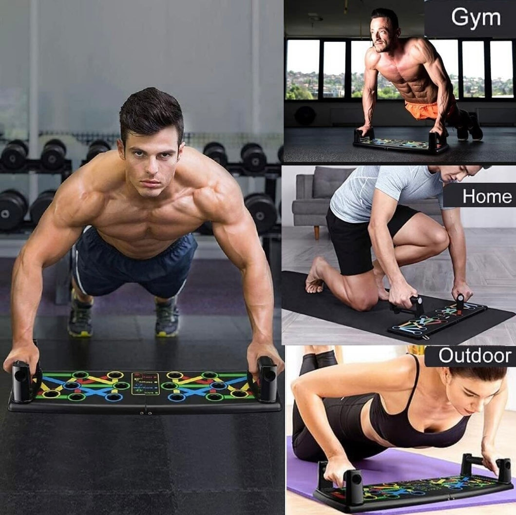 Body Building Push Up Board | 14-in-1