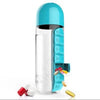 2-in-1 Portable Medicine Bottle