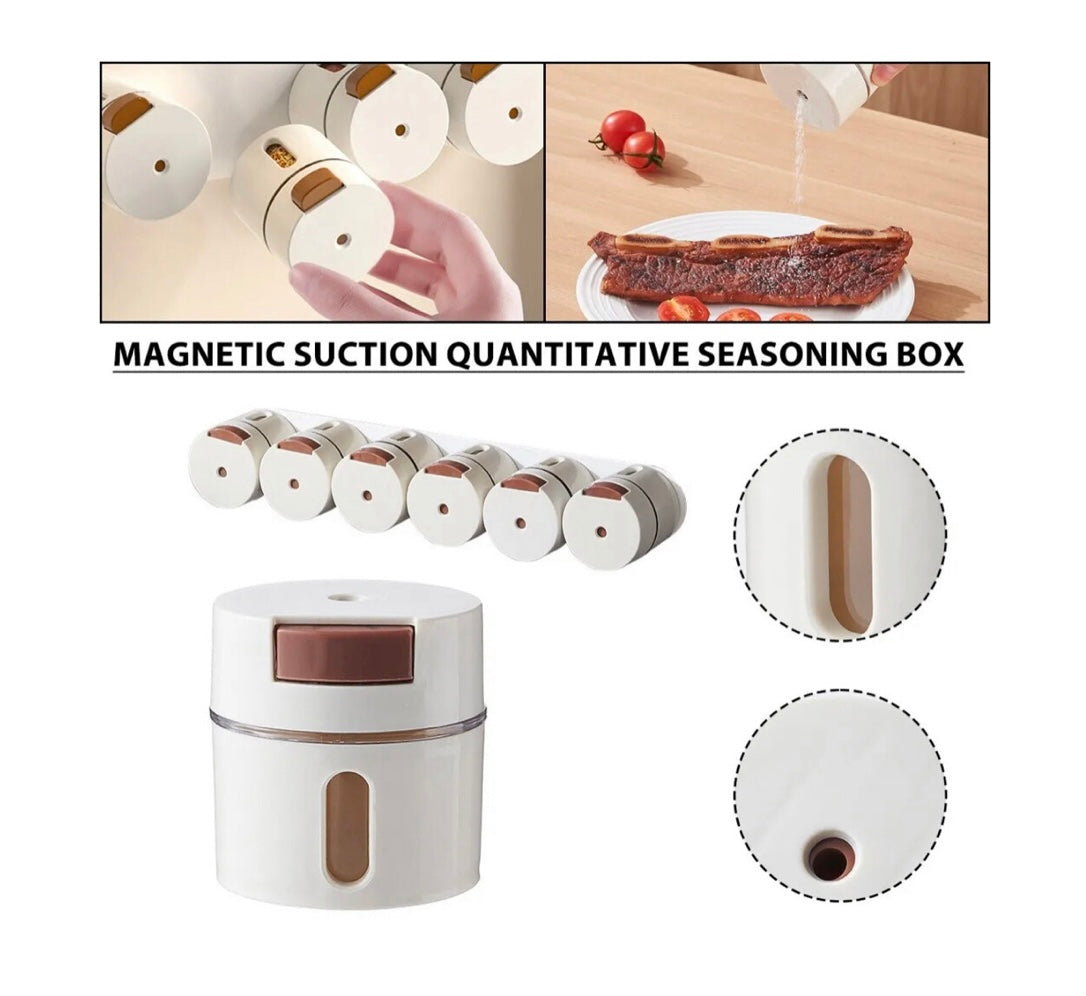 Magnetic Spice Jars