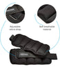 Adjustable Ankle/Wrist Weights (2 pcs) | Up To 3 Kgs Each