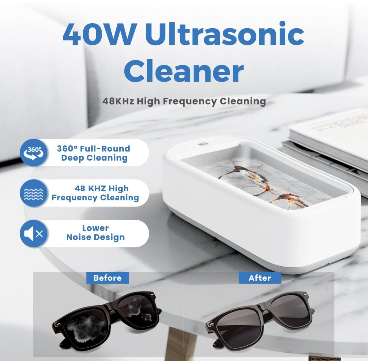 Ultrasonic™ Jewelry Cleaner