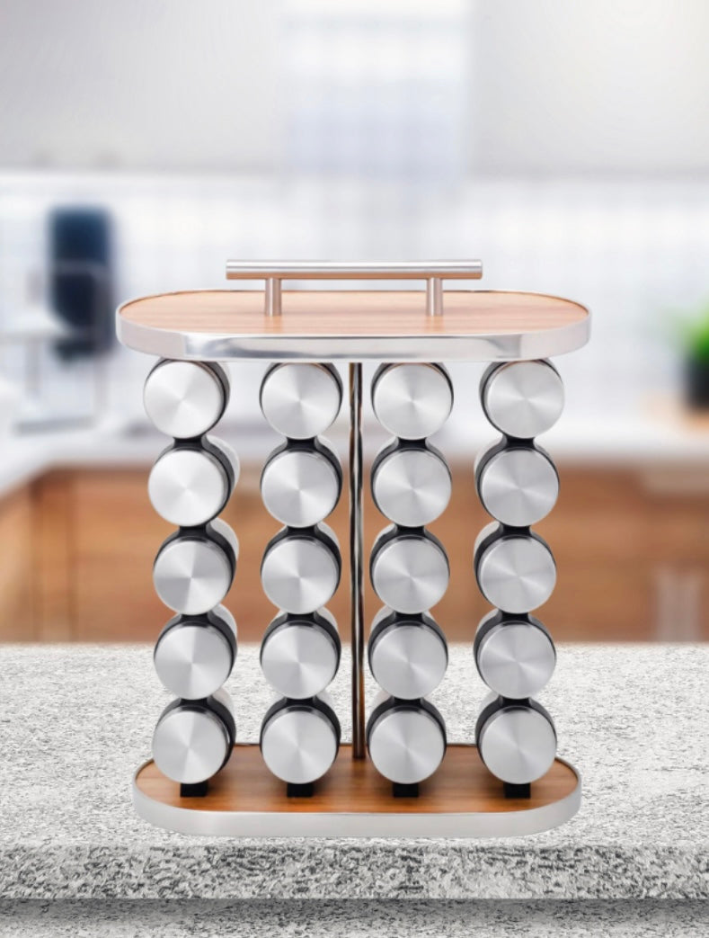 20-Jars Spice Rack