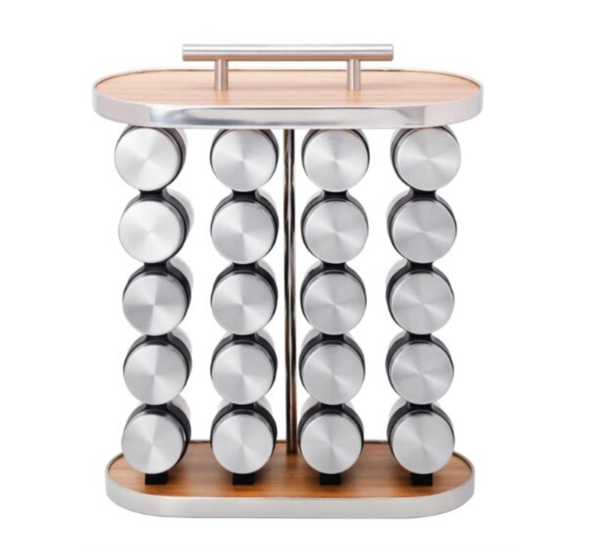 20-Jars Spice Rack