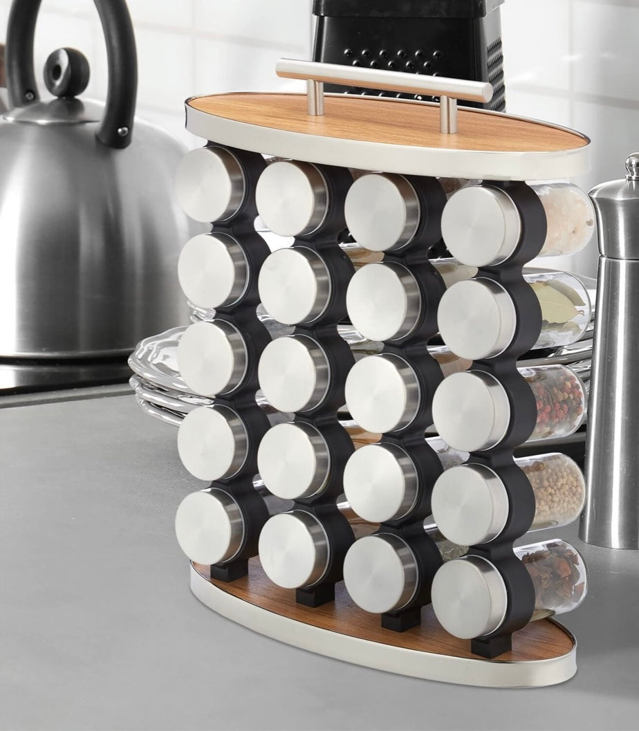 20-Jars Spice Rack