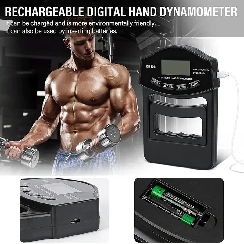 Digital Hand Dynamometer | Grip Strength Measurement