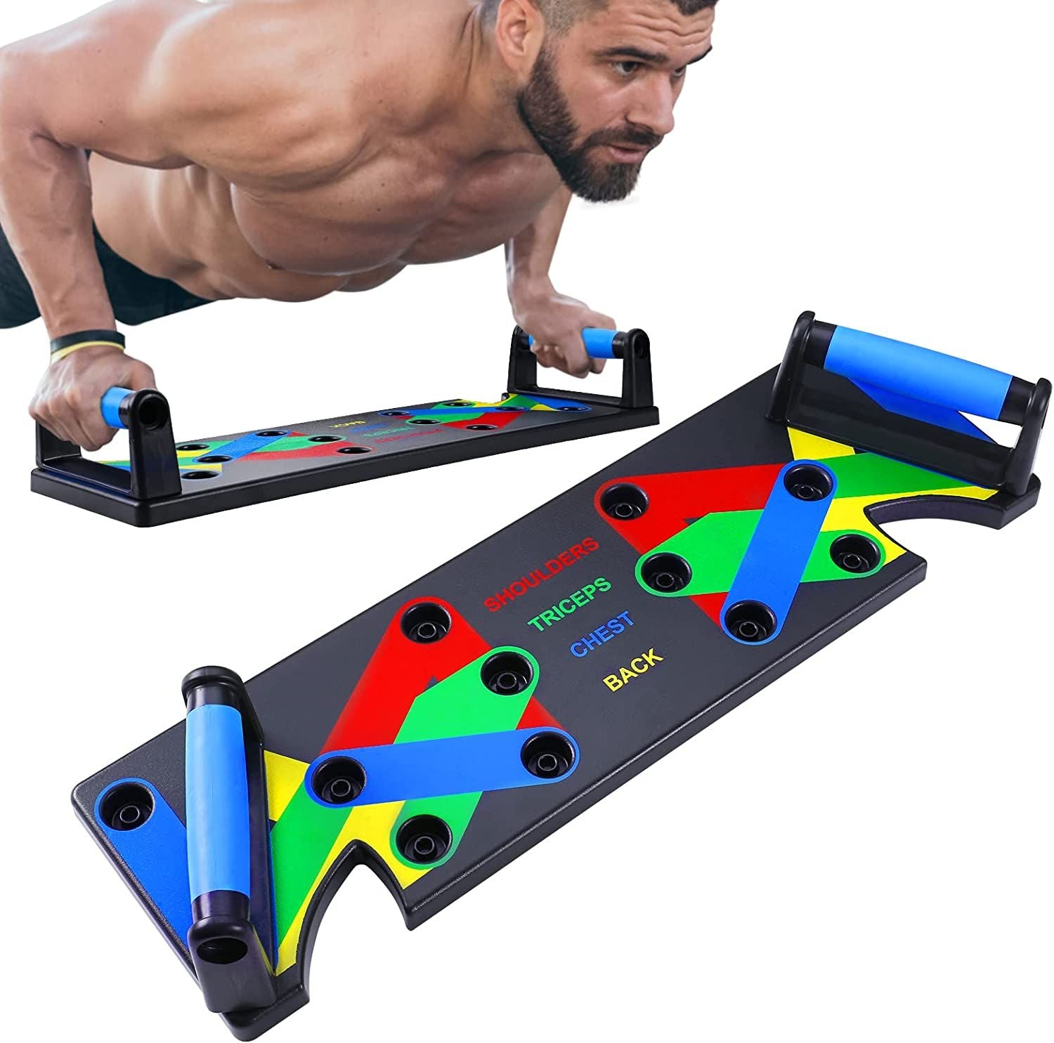 Body Building Push Up Board | 14-in-1