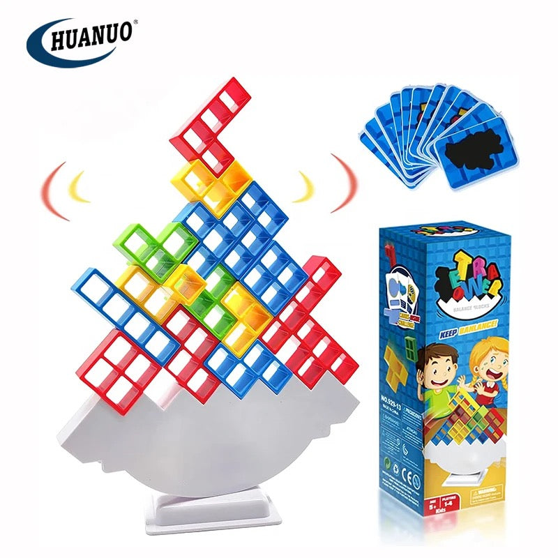 Tetra Tower Balancing Game Set |16 Pcs