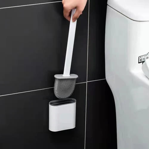 Silicone Flat Toilet Brush